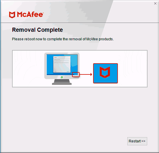 как удалить mcafee с windows 10 полностью