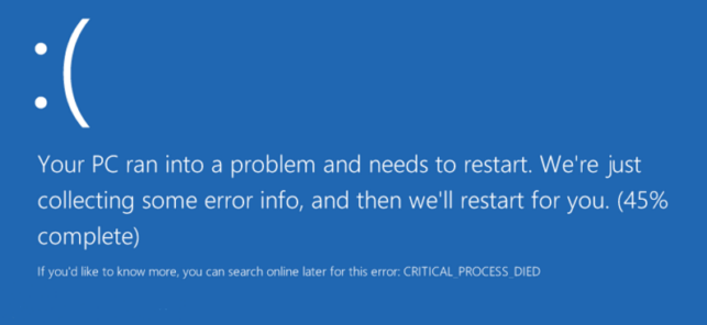 Как исправить Critical Process Died Windows 10: синий экран смерти — critical process died windows 10 как исправить