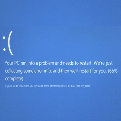 critical process died windows 10 как исправить