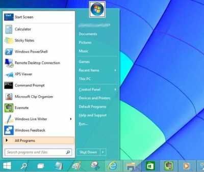 как в виндовс 10 сделать меню пуск как в windows 7