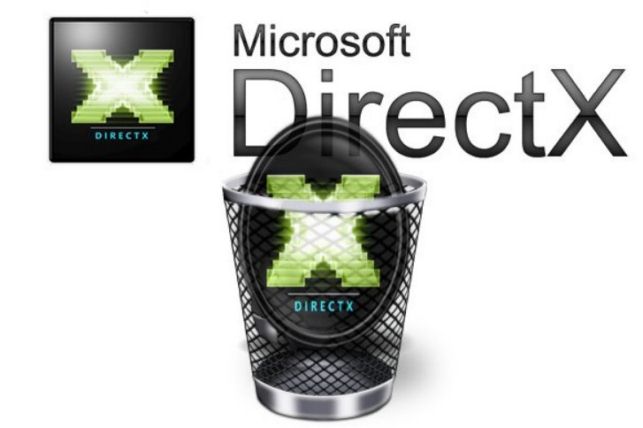 как удалить directx на windows 10