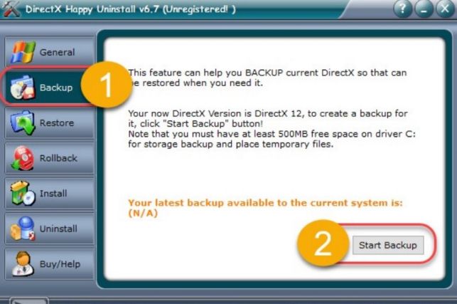 как удалить directx на windows 10