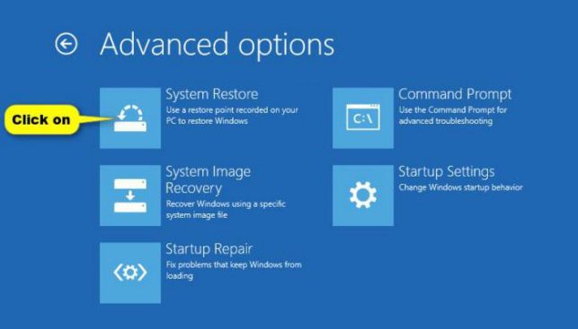 windows 10 как сделать откат системы