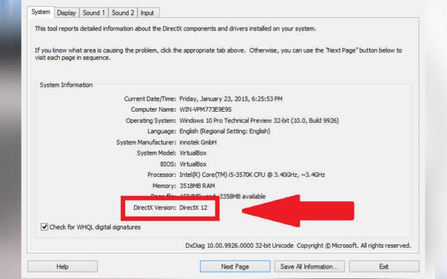 как удалить directx на windows 10