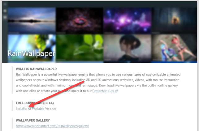 живые обои на рабочий стол для windows 10 как установить