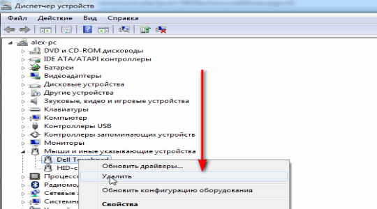 как отключить тачпад на ноутбуке asus windows 10