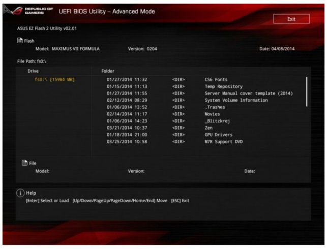 как обновить биос на компьютере windows 10