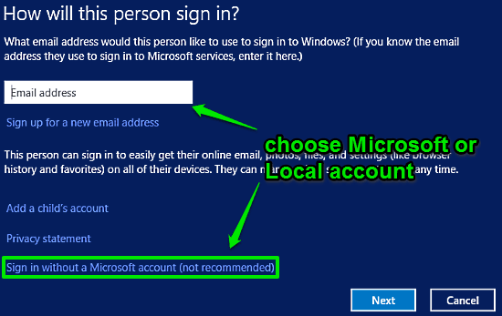 как в windows 10 добавить пользователя