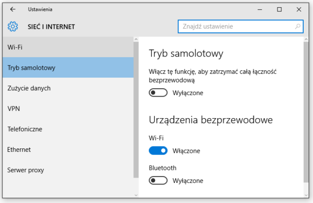 windows 10 как отключить режим в самолете