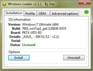 как активировать windows 7