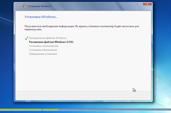 как установить windows 7 с флешки
