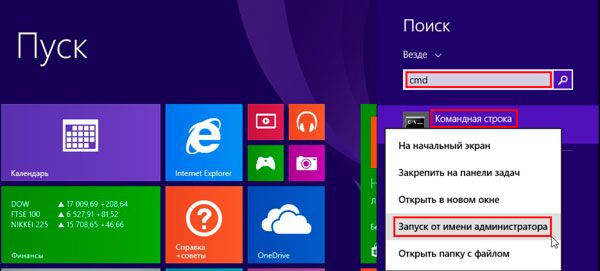 как запустить командную строку от имени администратора на windows 7