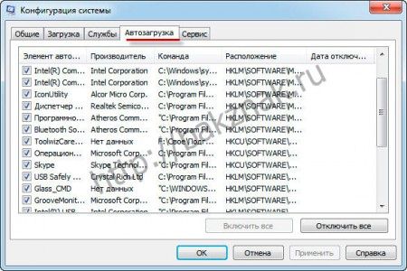 как ускорить работу ноутбука windows 7