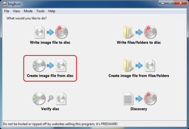 как создать iso образ windows 7