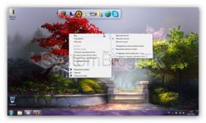 как на рабочем столе уменьшить значки windows 7