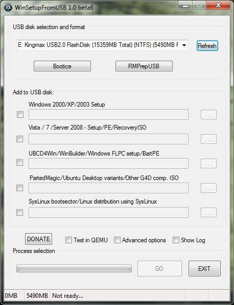 как установить windows xp с флешки на компьютер