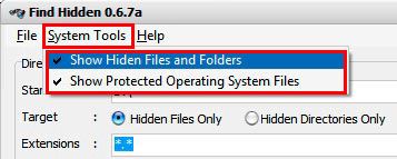 как найти скрытую папку на компьютере windows 7