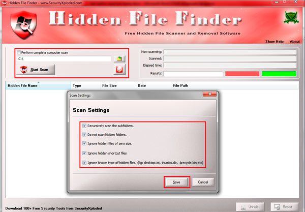 как найти скрытую папку на компьютере windows 7