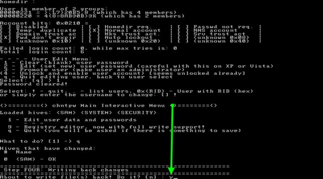 как сбросить пароль на виндовс 7