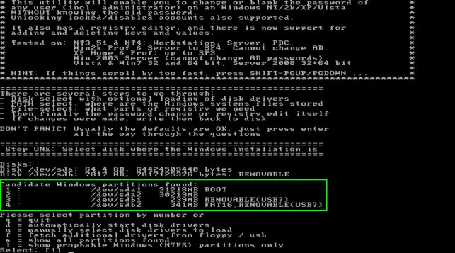 как сбросить пароль на виндовс 7