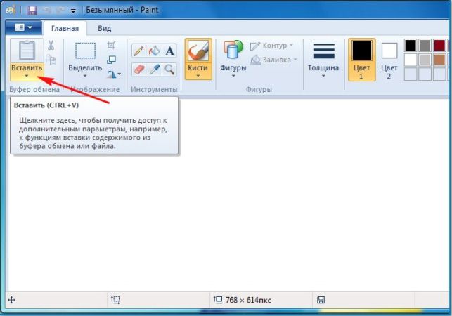 как сделать скрин экрана на ноутбуке windows 7