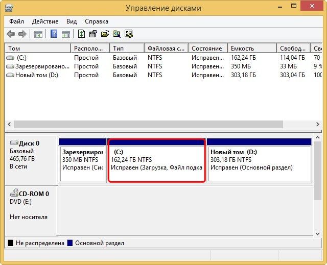 как увеличить диск с за счет диска d windows 7 без потери данных