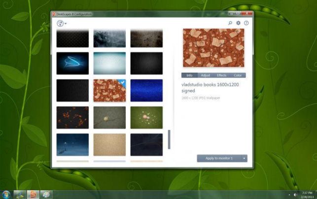 как сделать живые обои на windows 7