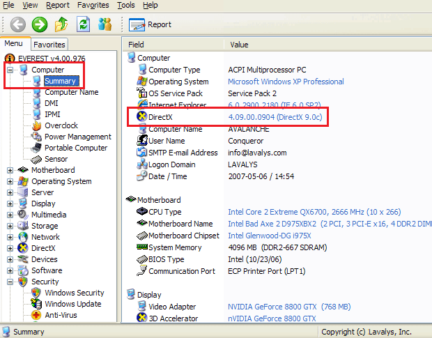 как удалить директ х для windows 7