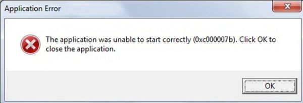 ошибка 0xc000007b windows 7 x64 как исправить