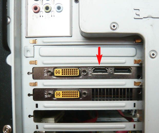 как подключить ноутбук к телевизору через hdmi на windows 7