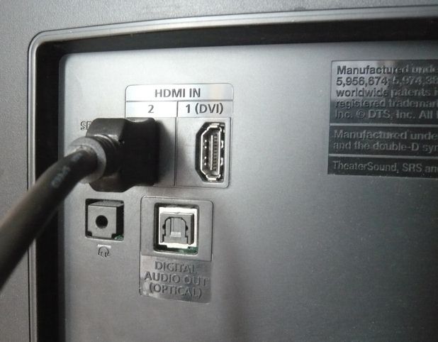 как подключить ноутбук к телевизору через hdmi на windows 7