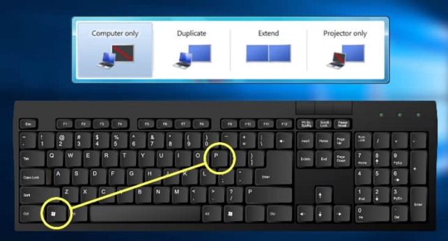 как подключить ноутбук к телевизору через hdmi на windows 7
