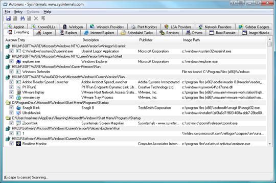 как выключить автозапуск программ в windows 7
