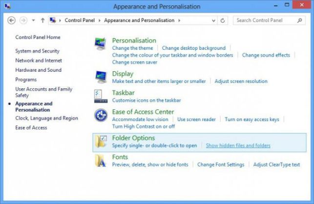 как открыть скрытые файлы на windows 7