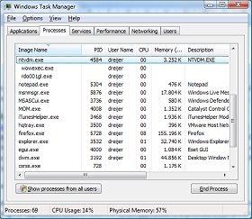 как запустить диспетчер задач windows 7