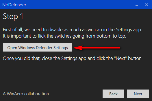 защитник windows 10 как отключить